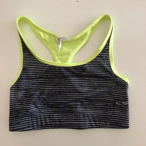 Champions reversible Yellow and Grey Sports Bra